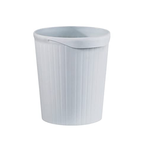 Poubelle plastique 10l bleue pour en finir avec le désordre de bureau