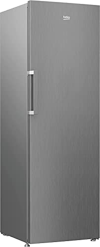 Beko RSNE415T34XPN b300 Kühlschrank, 350 Liter Nutzinhalt, No Frost, 0°C-Zone, Schnellkühlfunktion, Urlaubsmodus, wechselbarer Türanschlag, Edelstahl-Look