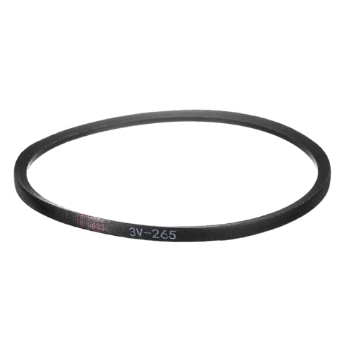 sourcing map 3V265 Rubber V Belt 26.5 Length x 0.38 Width x 0.31 Thick, Industrial Power Transmission Belt