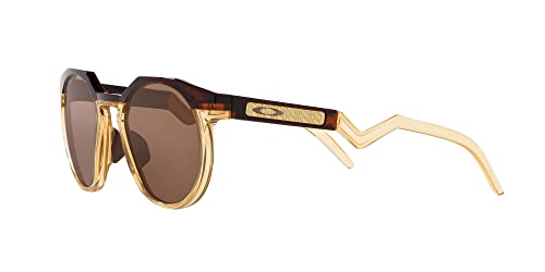 Image of Oakley Sunglasses for Men - OO9242 HSTN Low-Bridge, Round Sunglasses PRIZM Lenses