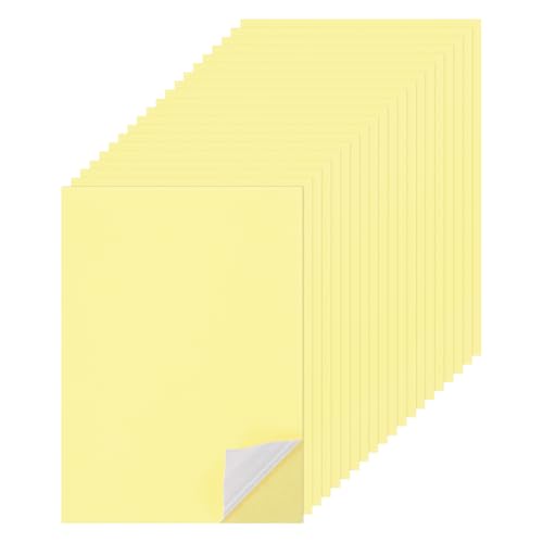 Papier cartonné autocollant de qualité supérieure 250g transparent format A4