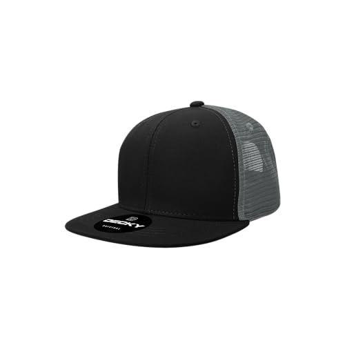 Casquette de baseball Decky avec profil haut structuré en coton bicolore pour jeune