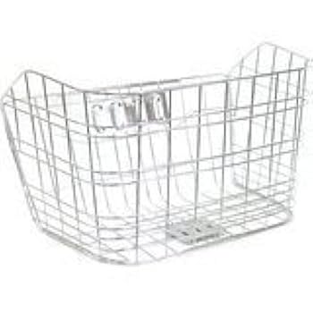 Amazon | 自転車用前かご ワイドタイプ ステンレス製 | テラオ