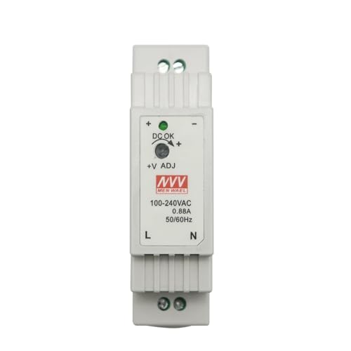 Alimentation industrielle DR-15 15W CA 100-240V vers CC 12V 1.25A sur rail