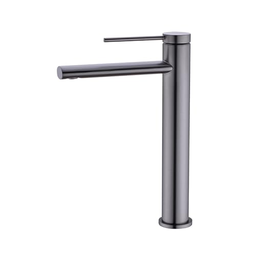 Robinet de cuisine mitigeur mono-commande en métal pour évier et lavabo