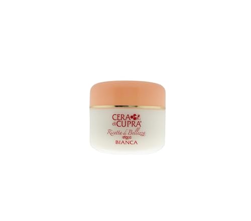 CERA DI CUPRA Bianca Face Cream Moisturizer for Normal and Oily Skin - Nourishing and Protective Formula with Virgin Beeswax (3.4 Fl Oz / 100 ml)