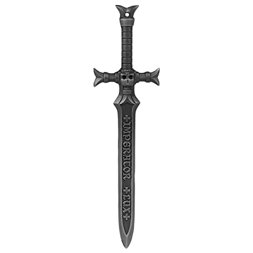 Starforged Warhammer 40000 Black Templars Emperor's Champion Porte-clés pour homme Épée noire, Argenté, taille unique