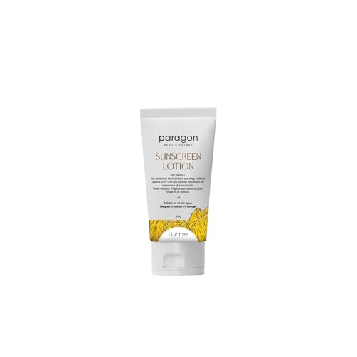 Image of Lume Sunscreen Lotion (60 Gram) by Paragon Beauty Garden SPF50 PA++ Water Resistant| Suitable for all skin types | for Women and Men
