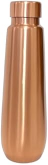 100% Pure Copper Water Bottle (900 ml) | Leak Proof & Durable |Stainless with Lacqure Coating| Non-Toxic & BPA Free Bottles | Eco Friendly Water Bottle (Pack of 1)