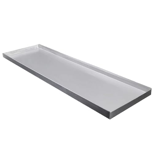 Vaschetta antigoccia in acciaio inox, a prova di perdite, vassoio versatile per piante per interni ed esterni