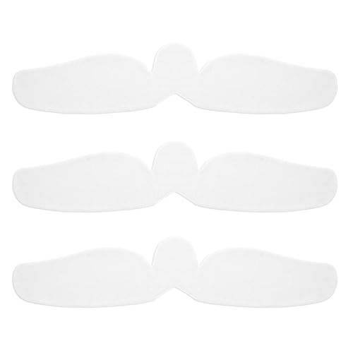 KimYoung Under Breast Sweat Pad, Bra Sweat Pads Liner, 100% Cotton, 3PCS
