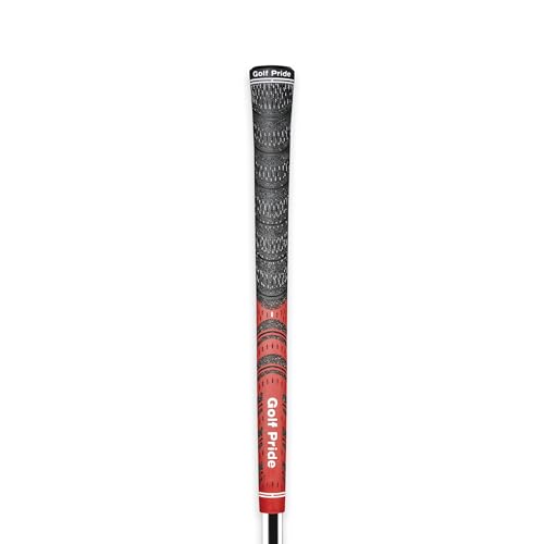 Golf Pride Herren Griffe Multi-Compound Cord, Schwarz/Rot, M, RE34-001