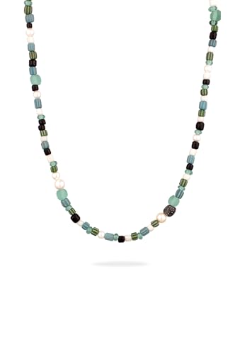 Collier homme perles de coquillage Kuzzoi look estival et décontracté chic