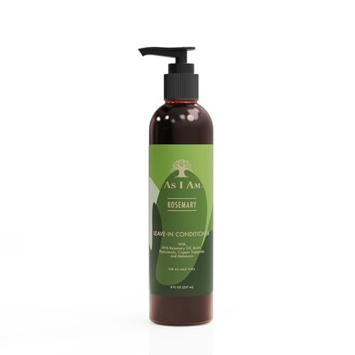 As I Am Rosemary Leave-In Conditioner – Strengthens Hair & Promotes Growth 8oz