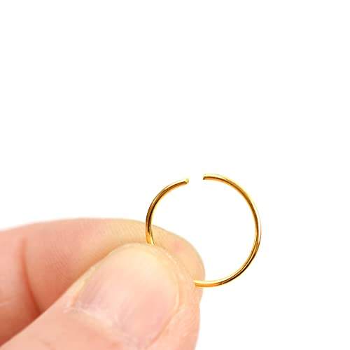 120 anillos para trenzas de cabello en metal miniatura 4