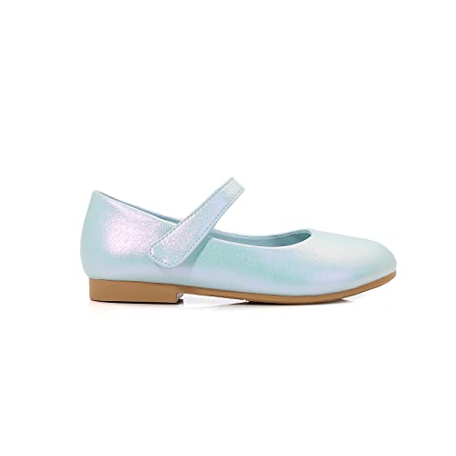 Girls Mary Jane Flash Ballet Flats Leisure School Uniforms Flower Wedding Party Dress Shoes for Child/Children2