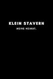 klein stavern: notizbuch, notizblock, notebook | punktraster, punktiert, dotted | 120 seiten, din a5 (6x9 zoll) | notizen, termine, ideen, skizzen, ... | deine stadt, dorf, region, liebe und heimat