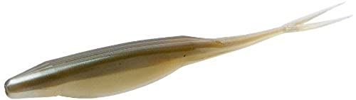Zoom 023106 Super Fluke Bait, 5 1/4-Inch,10-Pack, Arkansas Shiner