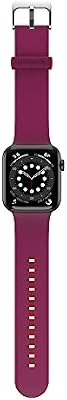 Correa de Reloj OtterBox para Apple Watch Series 10/9/8/7/6/SE 2.ª gen/SE 1.ª gen/5/4-40mm/41mm/42mm, Correa de Silicona de Tacto Suave y Resistente al Desgaste para Apple Watch, Rosa/Naranja