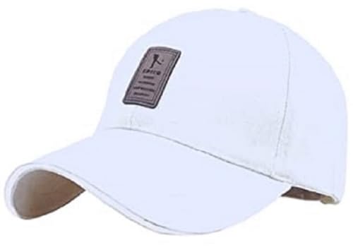 Image of Combo Stylish Sport Summer Cap with Adjustable Buckle Closure and Air Holes for All Sports, Baseball.Cap for Men's and Boy's Cap (Pack of 2)