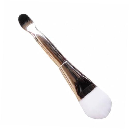 Gesichtsmaskenpinsel mit Löffel, Rayon, Silber, für Serum und Maske kaufen