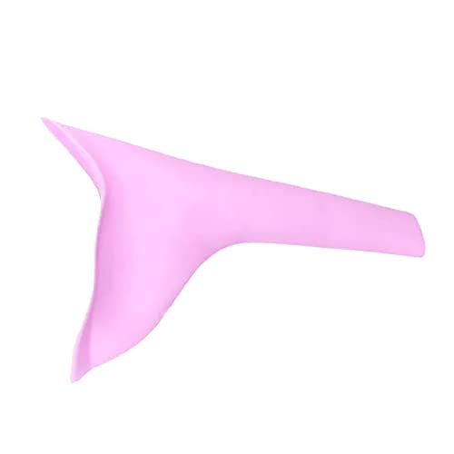 Urinol Feminino Portátil, Urinol de Emergência Higiênico Anti-vazamento para Shows (Rosa)