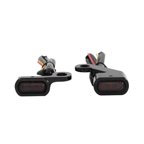 Lampe indicateur moto LED avant anti vibration pour Softail 2000 - 7