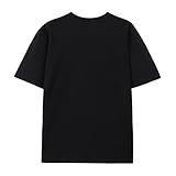 Chaierfei I Survived 100 Days of School T-Shirt,Celebration Graphic Tee for Teachers & Kids, 100% Cotton Unisex Comfort Top Black
