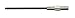 Xcelite 9922BP Ballpoint Allen Hex Socket Screwdriver Blade, 5/64" Head, 4" Blade Length, 4" Overall Length