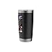 Racoon Drinking Iced Coffee Lover Rock Hand Sign Meme Funny Stainless Steel Insulated Tumbler