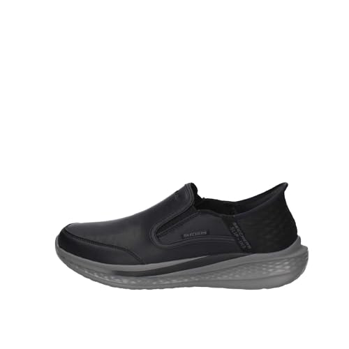 Skechers - Mens Relaxed Fit: Garlan - Pryor Sneakers, Color Black, Size: 9 M US