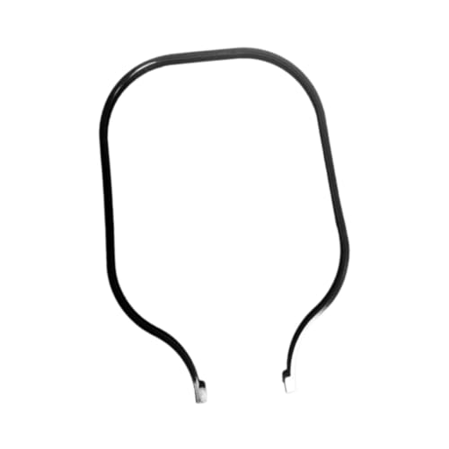 Oshhni Protector de Borde de Paleta de Pickleball, Protege el Borde de la Raqueta, se Ajusta Perfectamente a la Tira de Borde Curvo, Accesorio de Paleta de, Negro