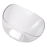 Holibanna Haushalts Salatschüssel Transparente Servierschüssel Mittelgroß für Snacks und Perfektes für Anlässe Wie Hochzeiten und Geburtstage