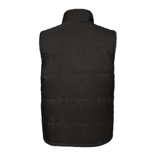 Aniywn Mens Puffer Vest Black Full Zip Sleeveless Thermal Winter Jacket - image 6