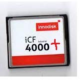 INNODISK DC1M-08GD51AC1DB iCF4000 Plus Industrial Compact Flash Card, Industrial, Standard Grade, 0 ~ +70C - 08GB iCF4000+ SLC