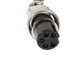 #US GX16 5 Pins Male/Female Head Aviation Socket Contor Electrical Cable 2m