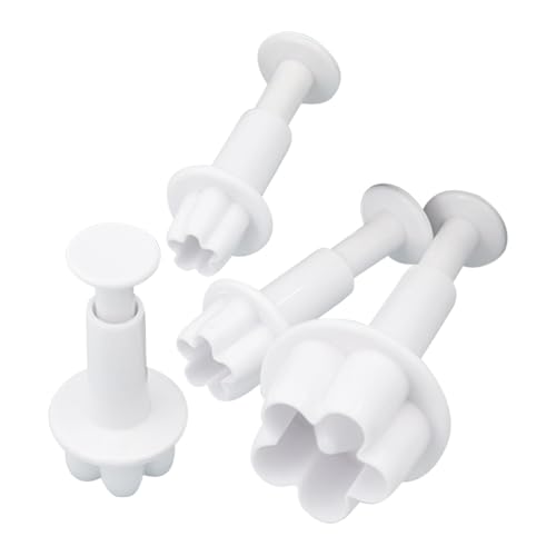 Cortadora de Fondant – Juego de cortadores de galletas para decoración de pastelería | Para tartas de chocolate y postre – Navidad tartas s caramelos