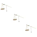 NUOBESTY 3ensembles Échelle Métallique Multifonctionnelle Pour Balance Décorative Et Pr...