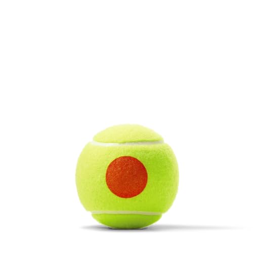 WILSON Youth Tennis Balls - US Open Orange Tournament, Single Can (3 Balls)