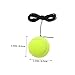 GOOHOCHY 3pcs Tennis Trainer Rebound Ball Elastic Rope for Practice and Lightweight Tennis Balls for Beginners Portable Training Equipment for Skill Development