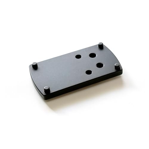 DAXISONN Doctor Dovetail Red Dot Mount Plate Adapter 7075 T6 Aluminum for Non-MOS Version Glock - Fits Glock 17 19 20 21 22 23 34 35 40 41 45 47
