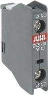 Bloc contact frontal CE5-01 W2 abb-entrelec pour coupure nette