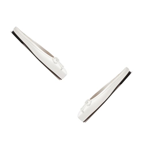 SHODENSE Women Square Toe Bow Mule Flats Slip On Dress Mules Matte Comfortable Flat Heel Ballet Shoes Backless Bow Mule Shoes Snakeskin Animal Print Chic Fashion Fall 4-11 M US4