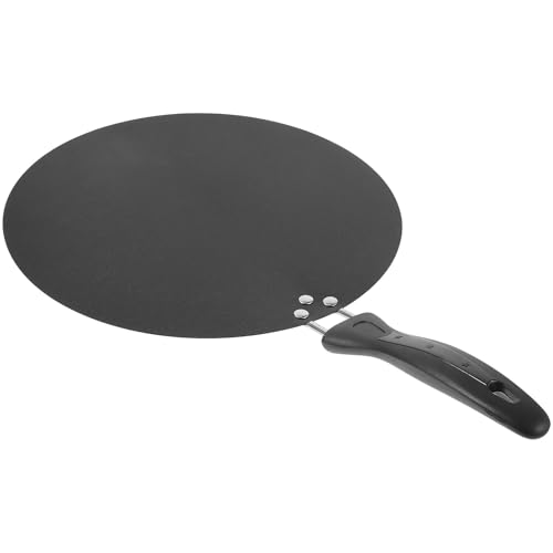 ASAKKURA Sartén Antiadherente para Crepes y Panqueques 30 Cm, Sartén Plana de Aluminio Resistente para Carne y Chapatis, Uso Doméstico y Profesional en Cocina y Restaurante