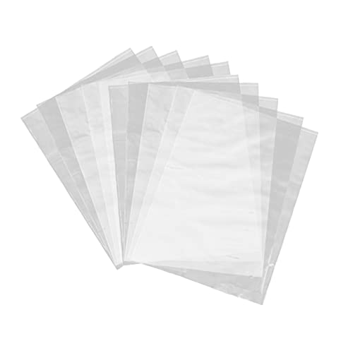 Housoutil 200Pcs Transparent Heat Shrink Wrap Bags Shrinkable Wrapping Bags for Essential Oils Eyelash Bottles Durable Material for Packing