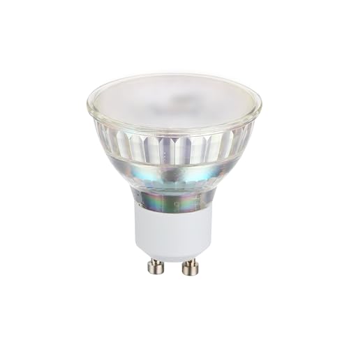 Eglo LED GU10, spot con riflettore 4,8 Watt (equivalente a 35 Watt), 400 Lumen, illuminante bianco neutro, 4000k, lampadina Ø 5 cm