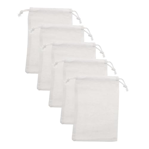 Sacs mousseline de coton avec fermeture cordon coulissant
