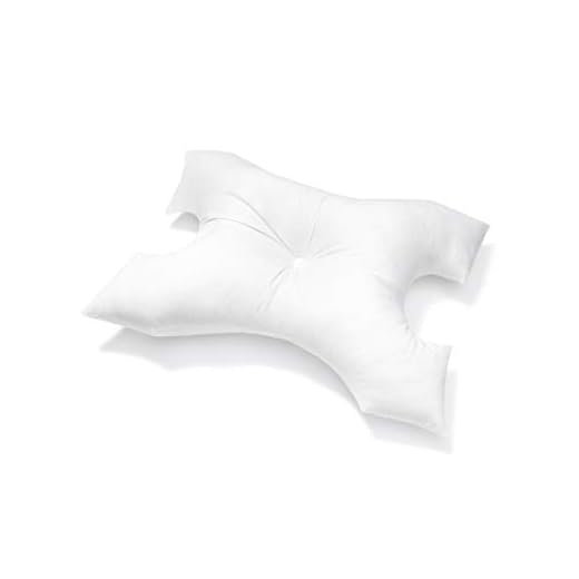CPAP Pillow by Pillows with a Purpose - Standard Size - Unqiue Design with Contoured Cut-Outs - Hypoallergenic with Cover Included