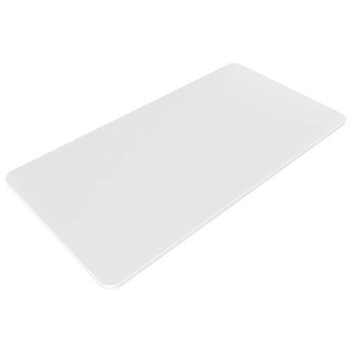 Maidesite Plateau de table stable 160 x 80 x 2,5 cm, plateau de bureau à monter soi-même, blanc Cover