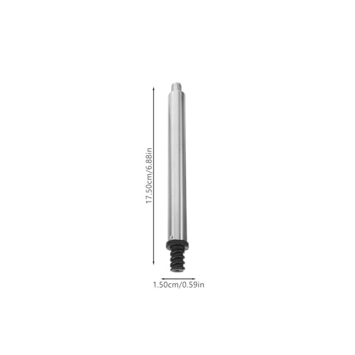 Image of Toilet Brush Adapters: 2pcs Toilet Brush Handle Replacement Drill Scrub Brush Adapter Toilet Brush Handle Screw Connector Wand for Bathroom